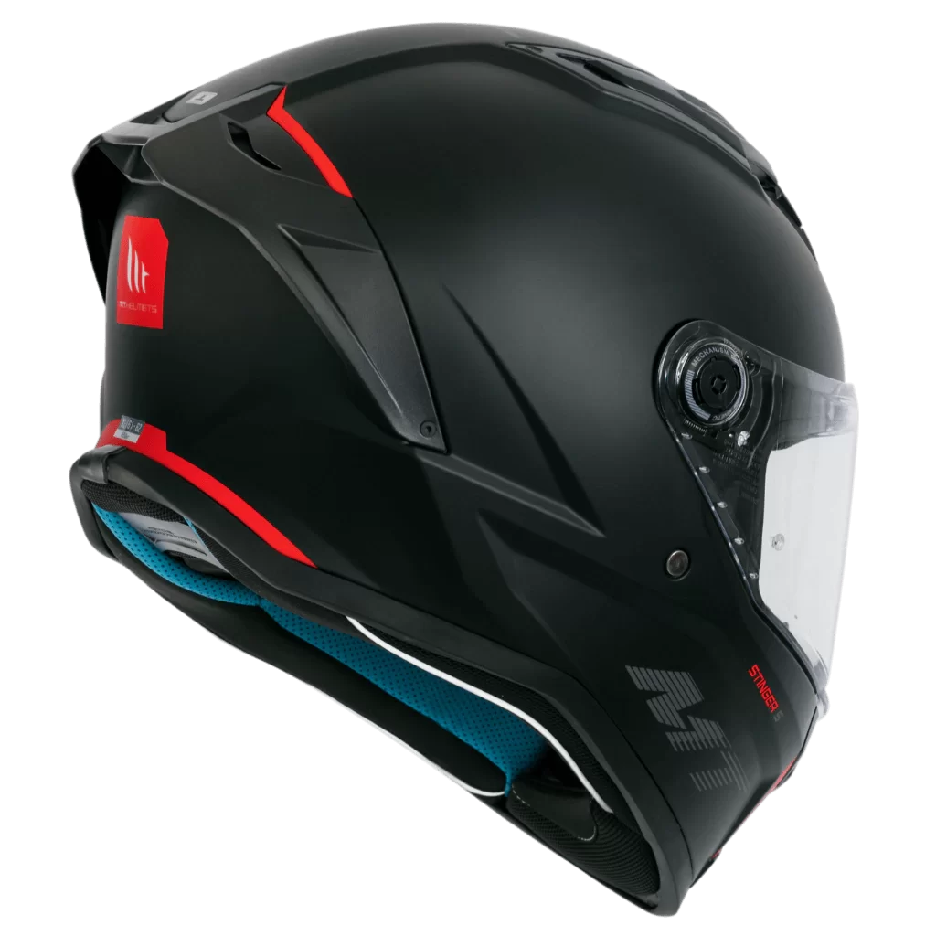 Capacete MT Stinger 2 – Solid A1 Black Matte - Imagem 2