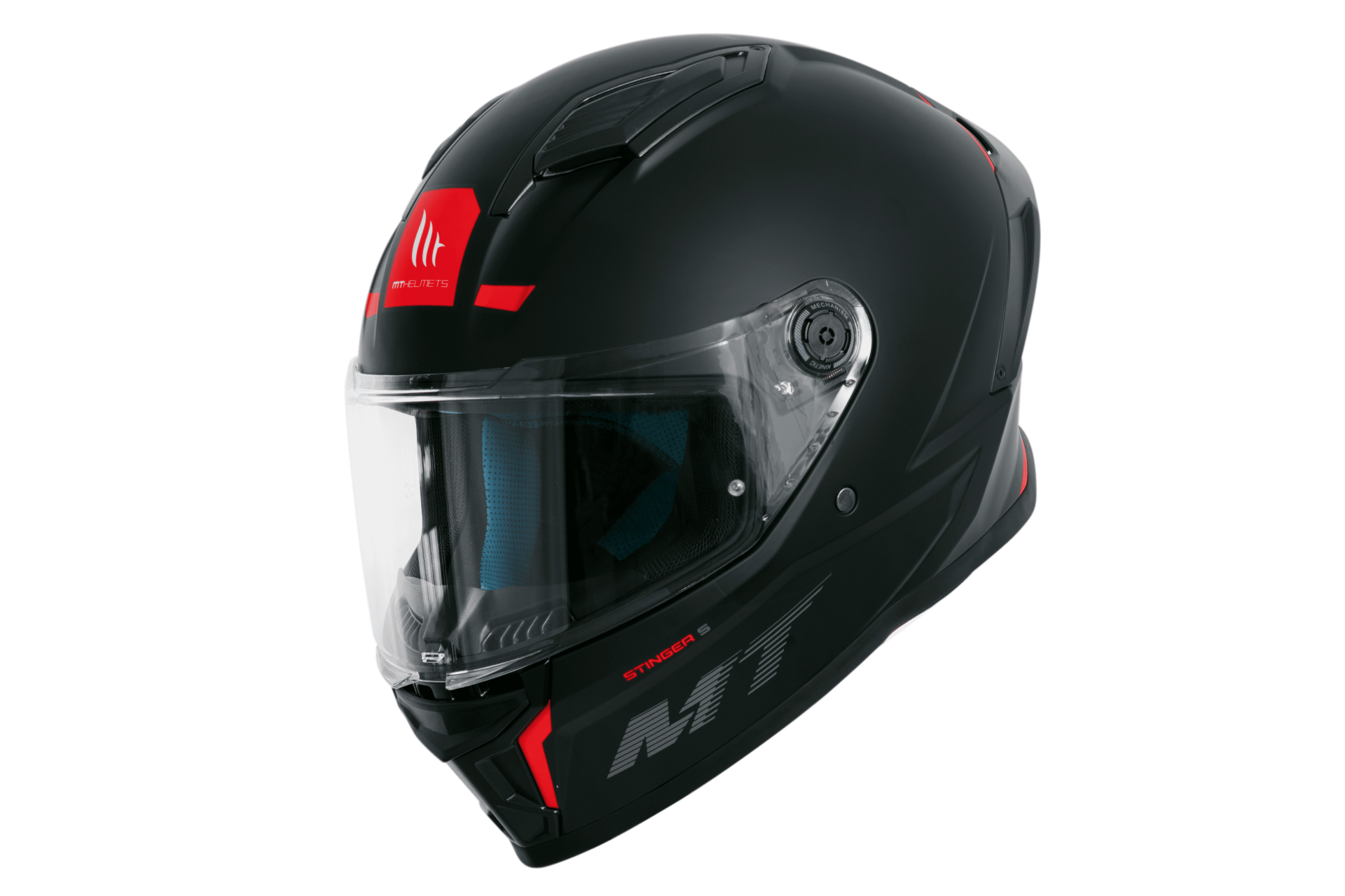 Capacete MT Stinger 2 – Solid A1 Black Matte - Imagem 3