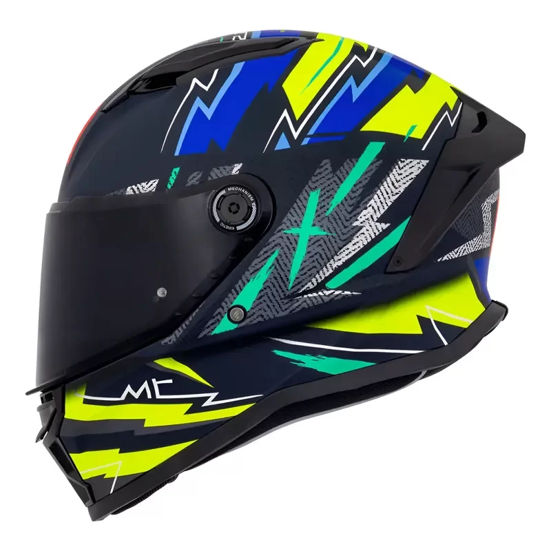 Capacete MT Stinger 2 – Trueno B7 Blue Matte