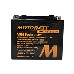 Bateria Motobatt Agm Mbtx12u-hd 14 Ah (yb12b-bs / Ytx12-bs / Ytx14-bs)