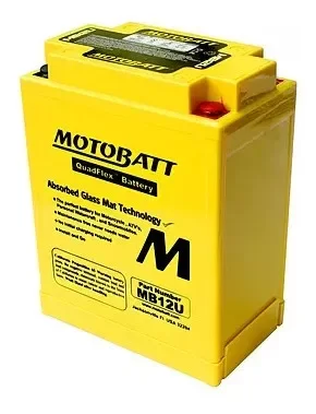 Bateria Motobatt Agm Mb12u 14 Ah (Yb12a-a)