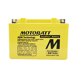 Bateria Motobatt Agm Mbtx9u 10,5 Ah (Yt12a-bs)