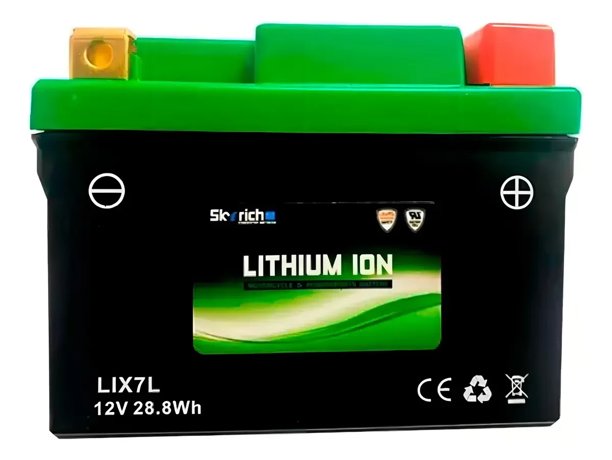 Bateria Skyrich Lítio 12V 7Ah LIX7L
