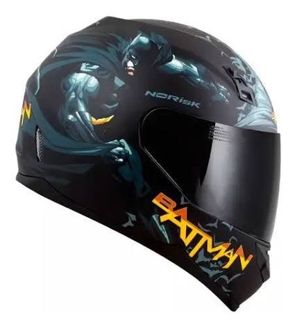 Capacete Norisk FF391 Batman Hero Symbol