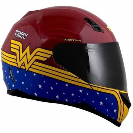 Capacete Norisk FF391 Wonder Woman Hero Symbol