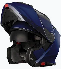 Capacete X-11 Turner Escamoteável Azul