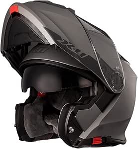 Capacete X-11 Turner Escamoteável Cinza